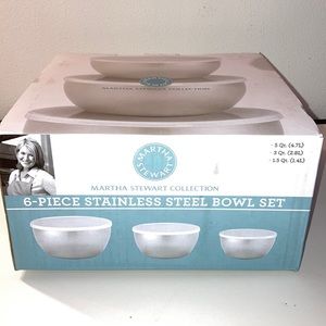 Stainless steel bowl set